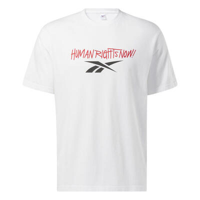 T-shirt reebok human rights now!