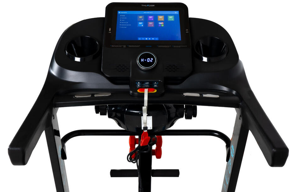 Bieżnia elektryczna do biegania Thunder React DS TFT Black