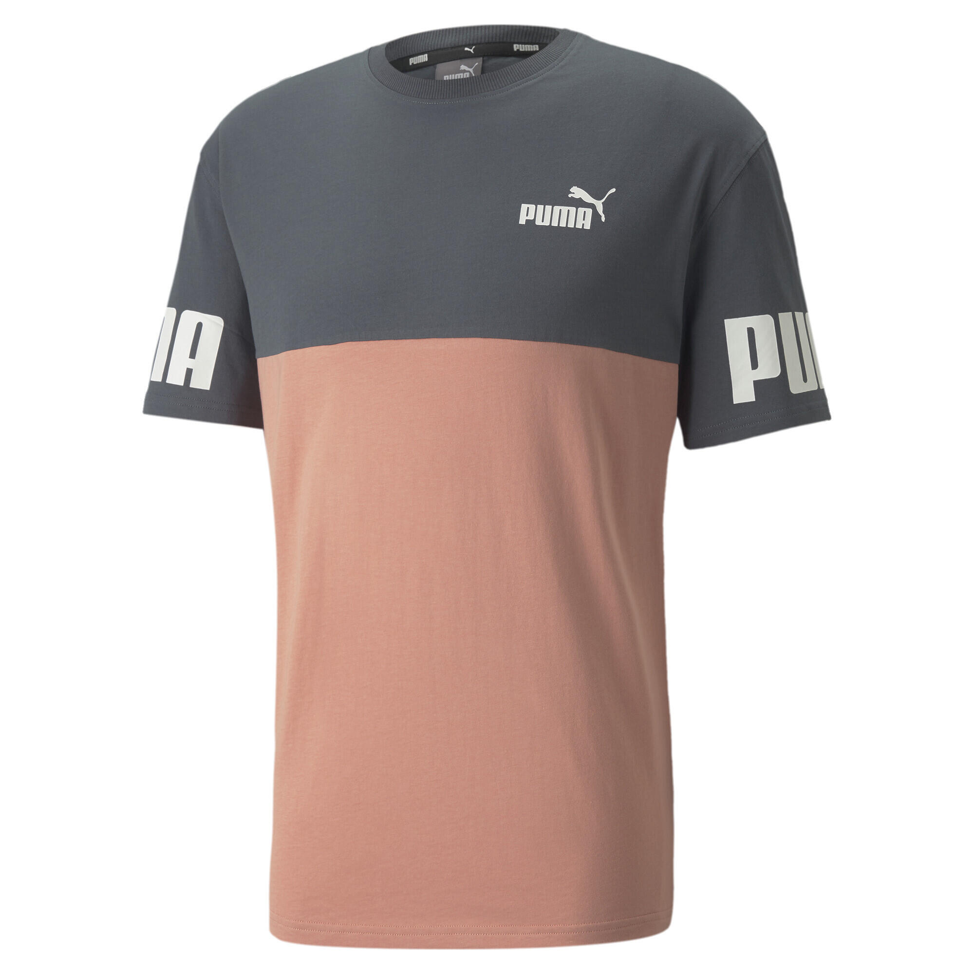 Camiseta PUMA Power Colourblocked Hombre PUMA Gris