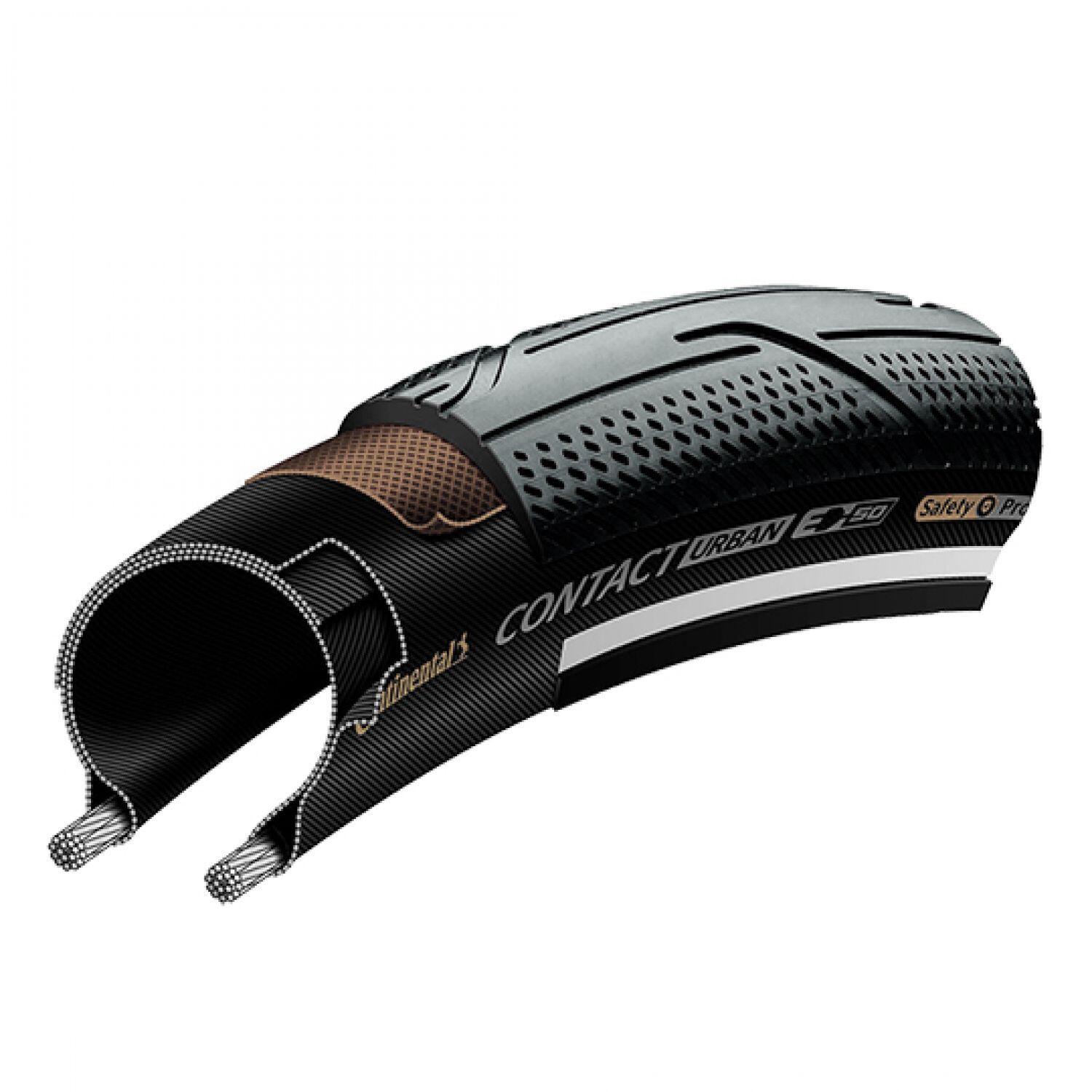 CONTACT Urban Reflex Tyre-Wire Bead PureGrip Compound Black Reflex 27.5X1.60" 3/3