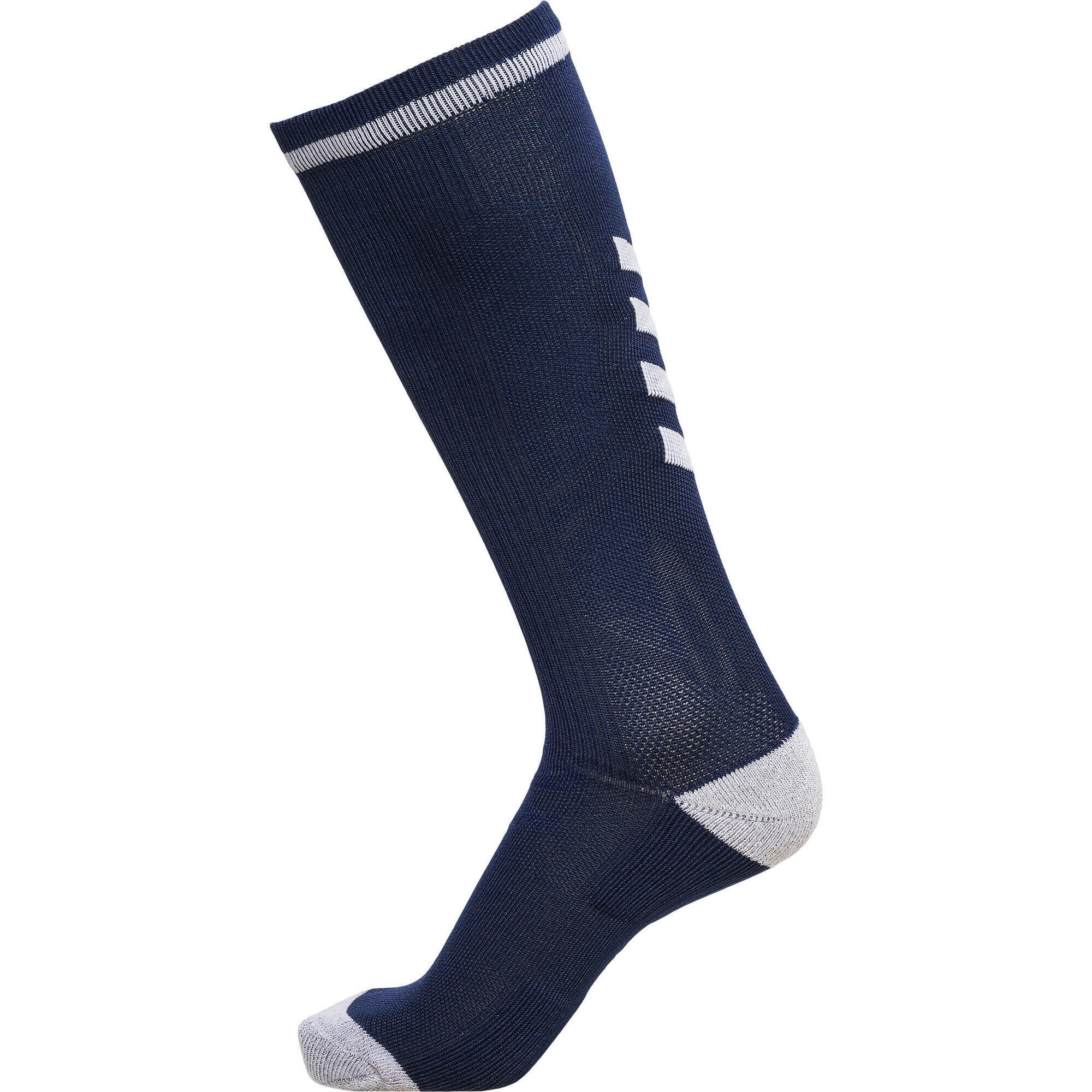 Hummel - Enfiler Long Chaussettes Elite Indoor Adulte Hummel - Chaussettes - Blanc|bleu - 27/30 - Decathlon