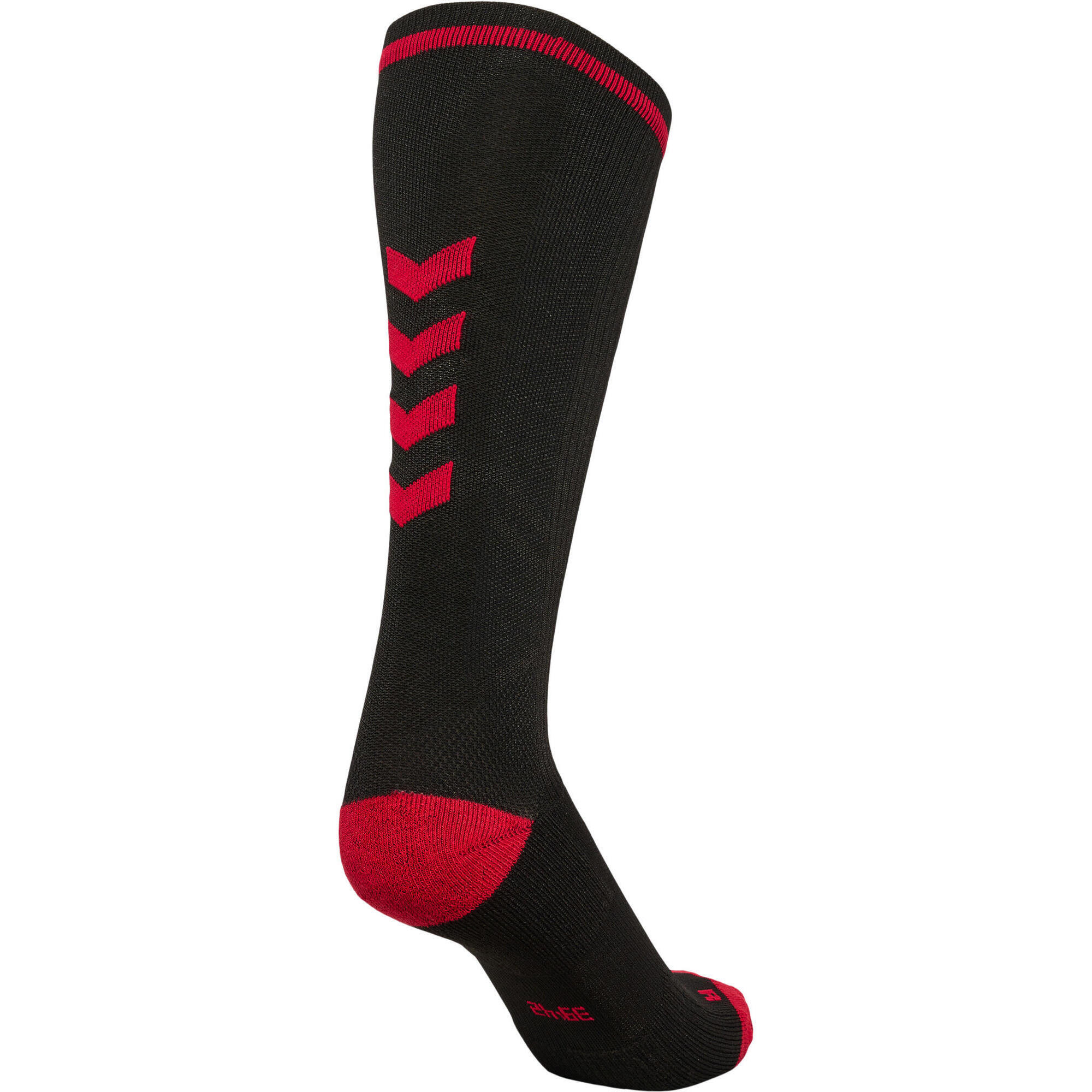 Hummel - Enfiler Long Chaussettes Elite Indoor Adulte Hummel - Chaussettes - Noir|rouge - 35/38 - Decathlon