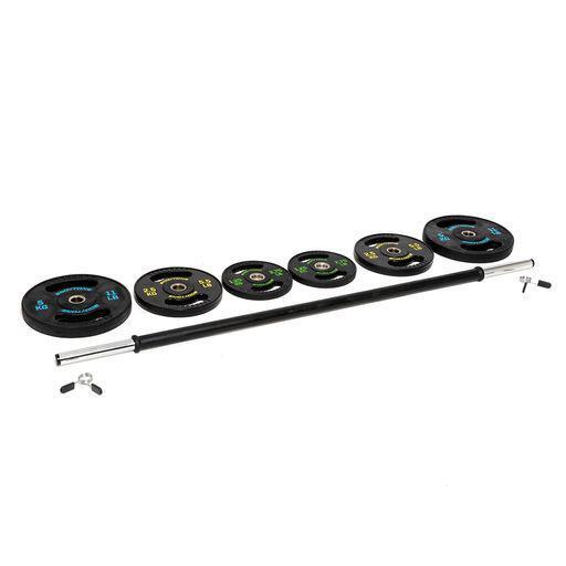 BODYTONE Set fitness pump 1 barra. 6 discos y 2 cierres Bodytone