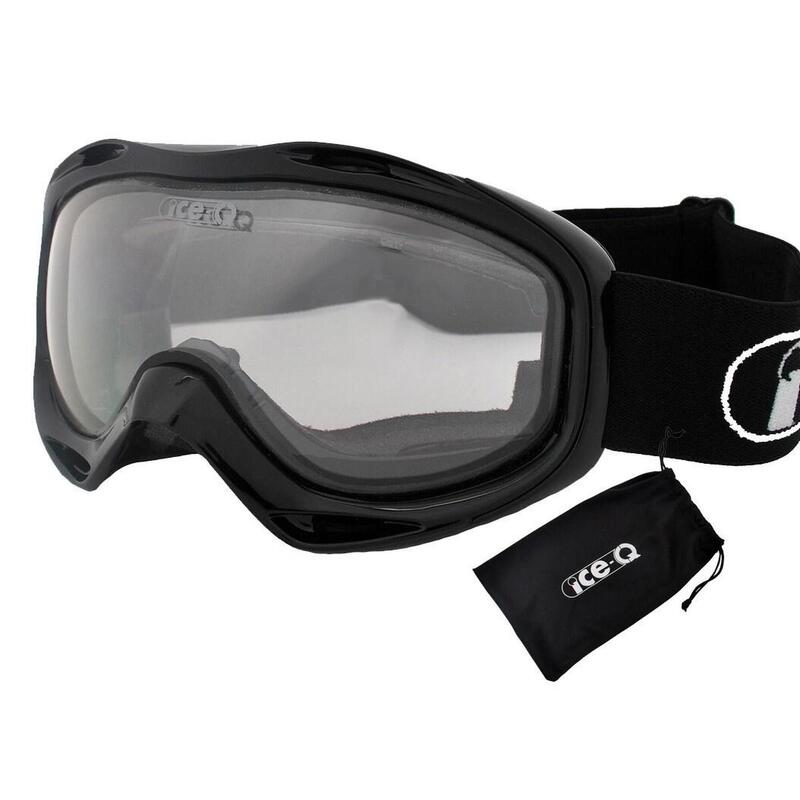 Gogle narciarskie dla dorosłych Ice-Q Karpacz-1, S0, OTG na okulary