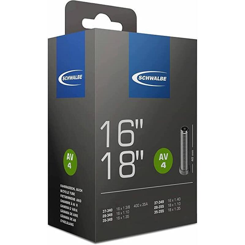 AV4-16"/18"-A/V Bicycle Tube -40mm