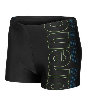 Zwemkleding - Zwemmen - Jongen - Zwemshorts met grafische print - Zwart/geel