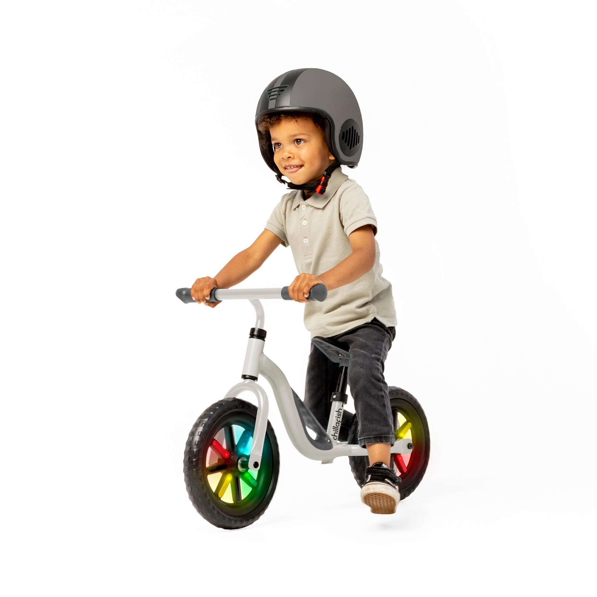 Draisienne Charlie GLOW avec des roues lumineuses LED 2/7