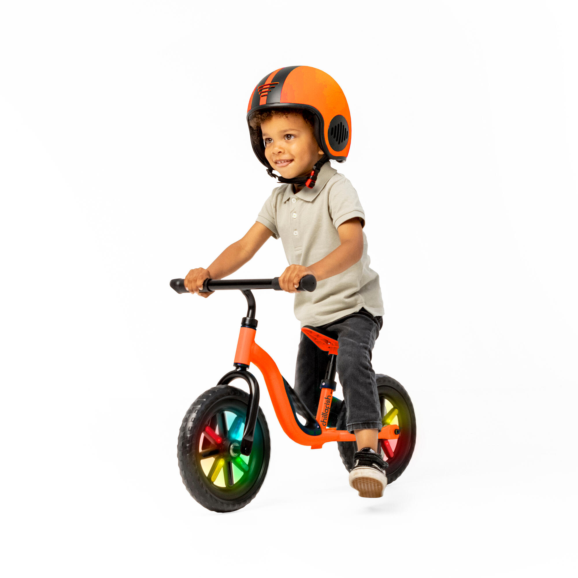 Draisienne Charlie GLOW avec des roues lumineuses LED 2/7