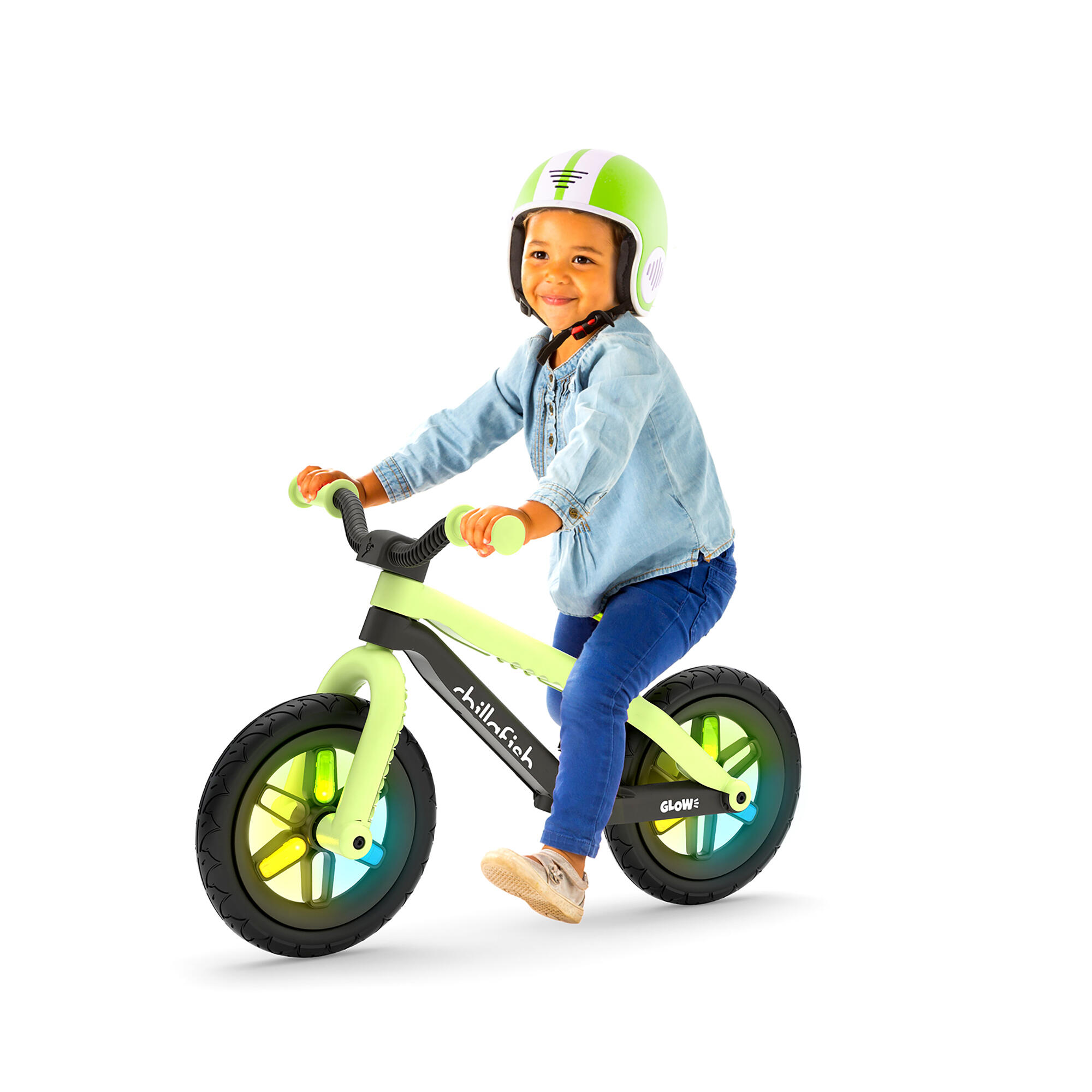 Chillafish BMXie Glow, la draisienne légère avec des roues lumineuses LED 2/7