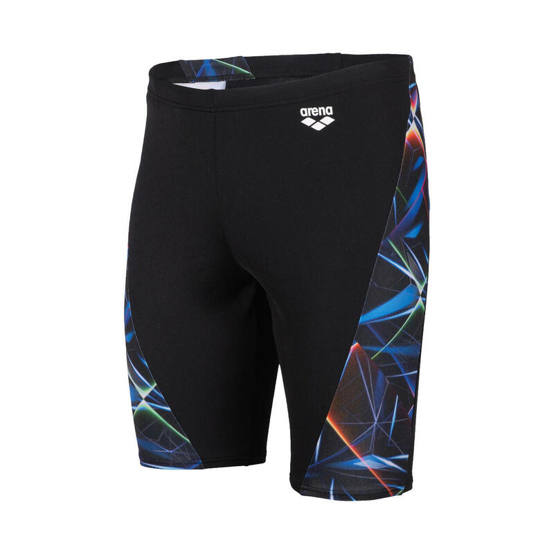 Allover Swim Jammer - Noir/Multi