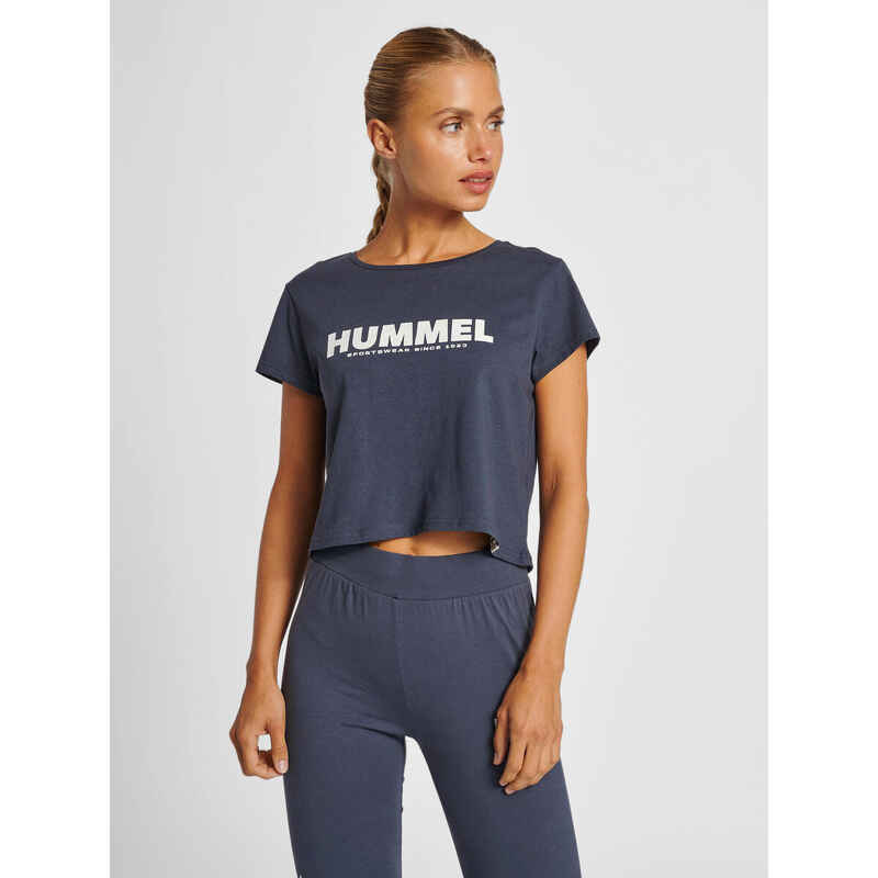 Hmllegacy Woman Cropped T-Shirt T-Shirt S/S Damen
