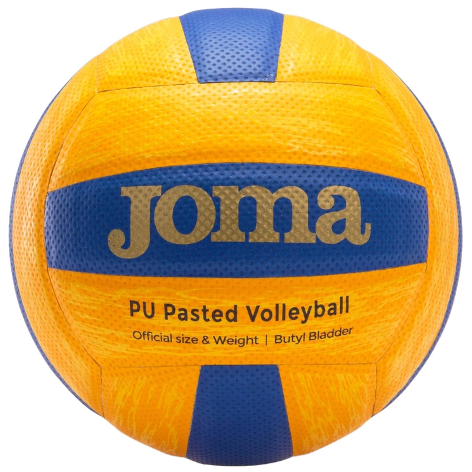Joma - Ballon De Volley High Performance Volleyball - Ballon De Volley - Bleu|jaune - 5 - Decathlon