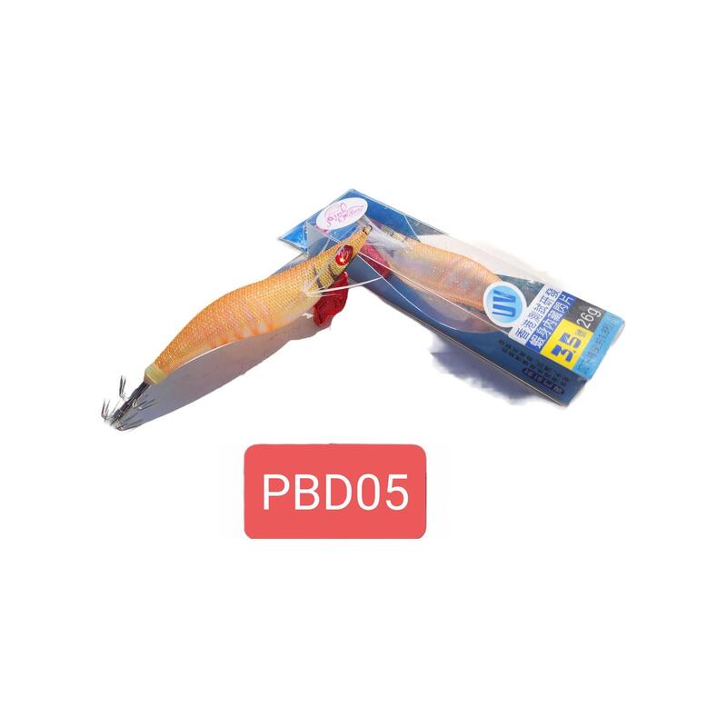 PBD Squid Jig EGI 26g - #3.5 PBD05 (Orange)