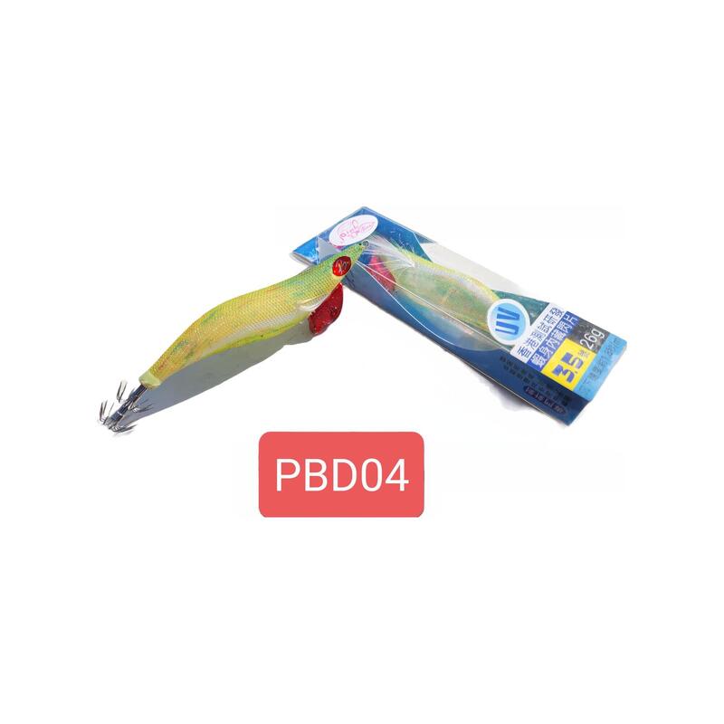 PBD餌木蝦 26g - #3.5 PBD04 (黃色)