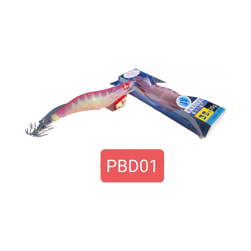 PBD Squid Jig EGI 26g - #3.5 PBD01 (Pink)
