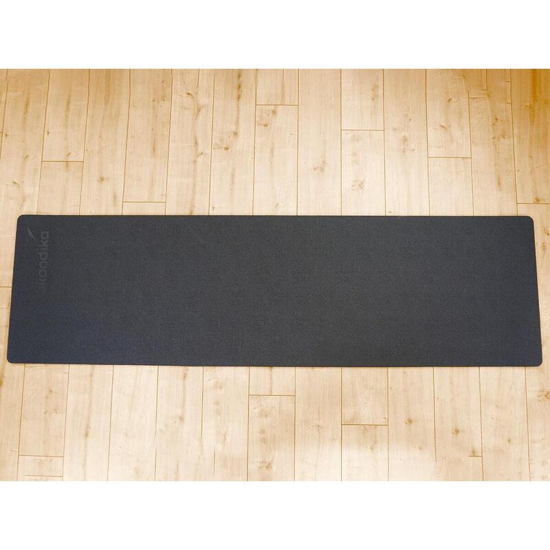 Tapete de proteção do chão 65x230cm - Fitness - Preto - Tapete multifuncional