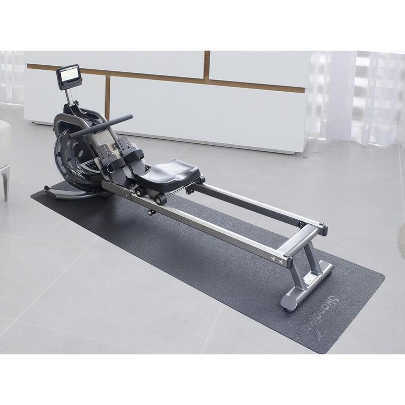 Bodenschutzmatte 65x230cm - Fitness - Schwarz - Multifunktionsmatte