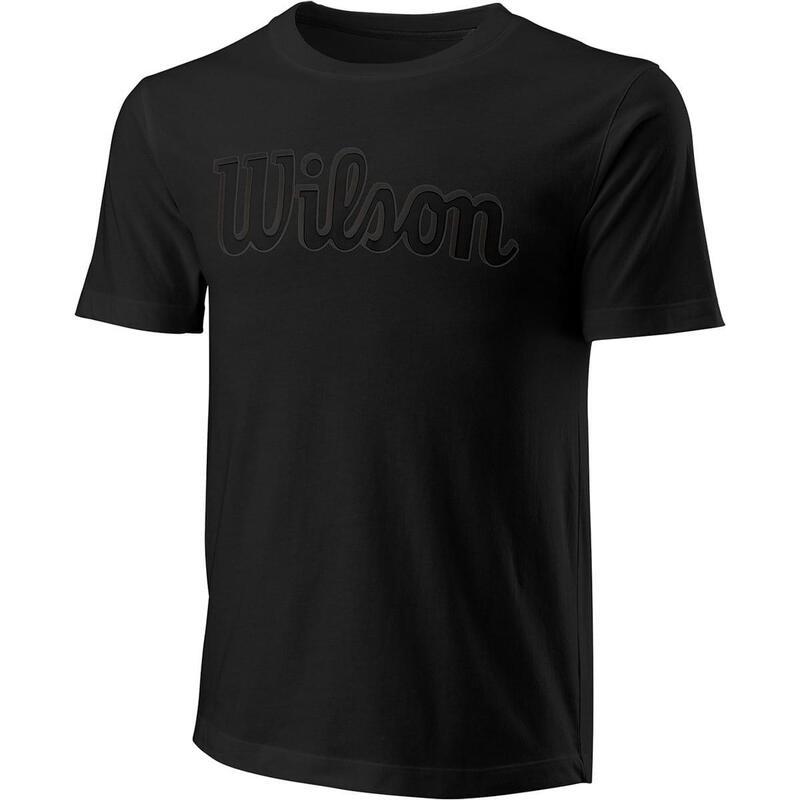 Koszulka męska Wilson Script Eco Cotton Tee Slimfit