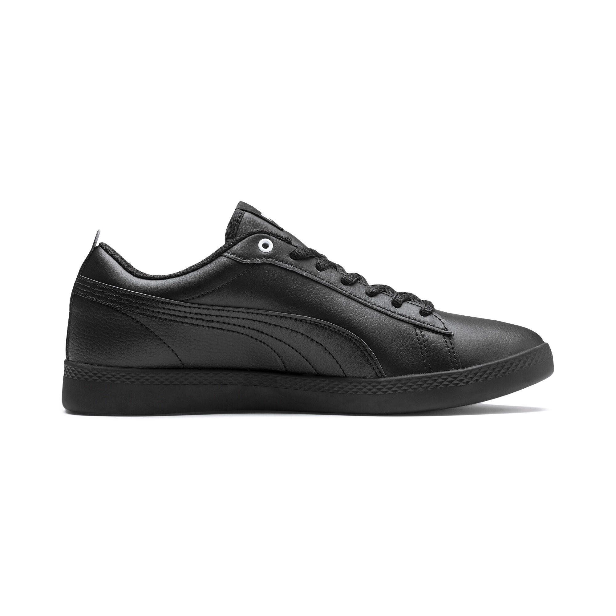 Smash v2 Leder-Sneakers Damen PUMA Black 5/15