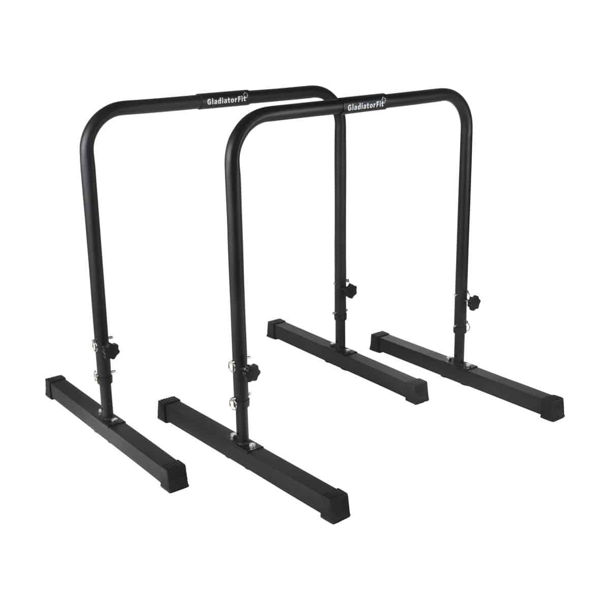 Barras paralelas estacao de mergulho de 3 alturas em aco reforcado GLADIATORFIT Decathlon