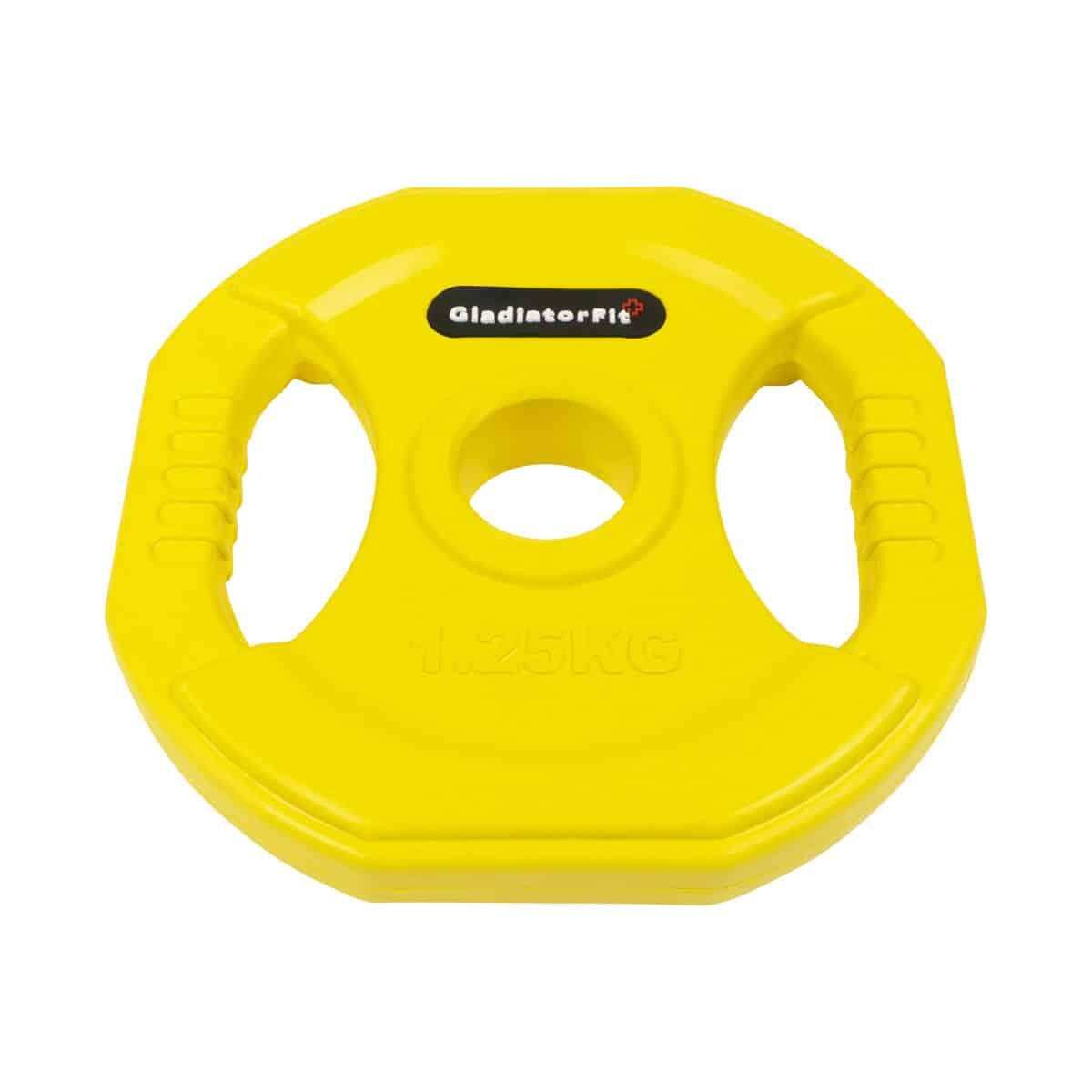 Discos de peso de borracha para bomba com pegas Ø 31mm (conjunto de 2) 2/4