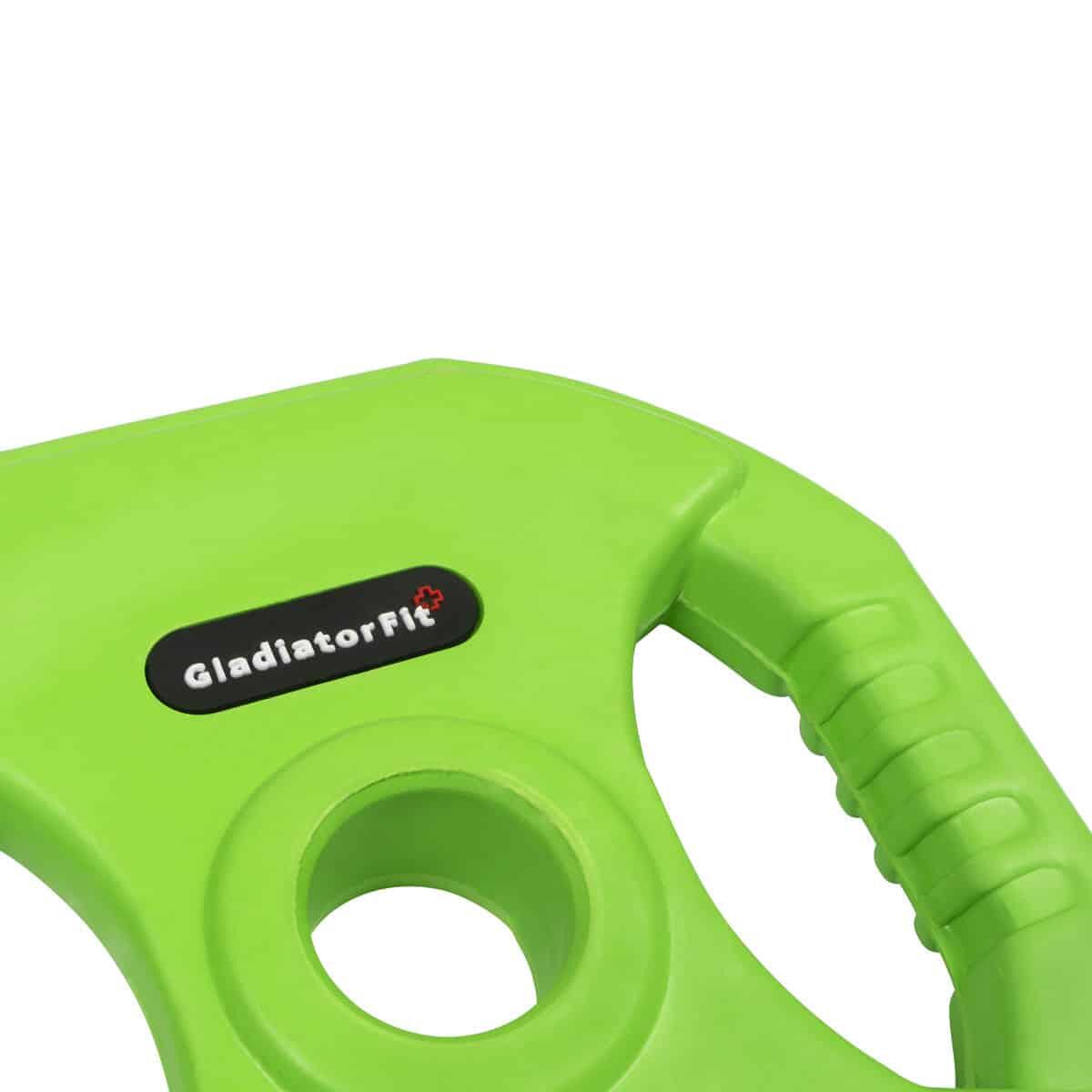 Bomba de discos de goma con asas Ø 31mm GladiatorFit (juego de 2) 4/4