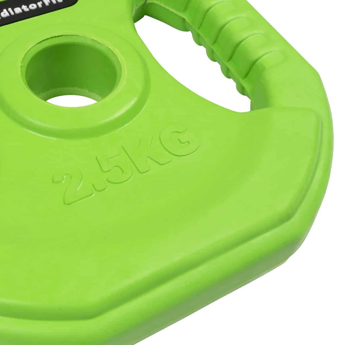 Bomba de discos de goma con asas Ø 31mm GladiatorFit (juego de 2) 3/4