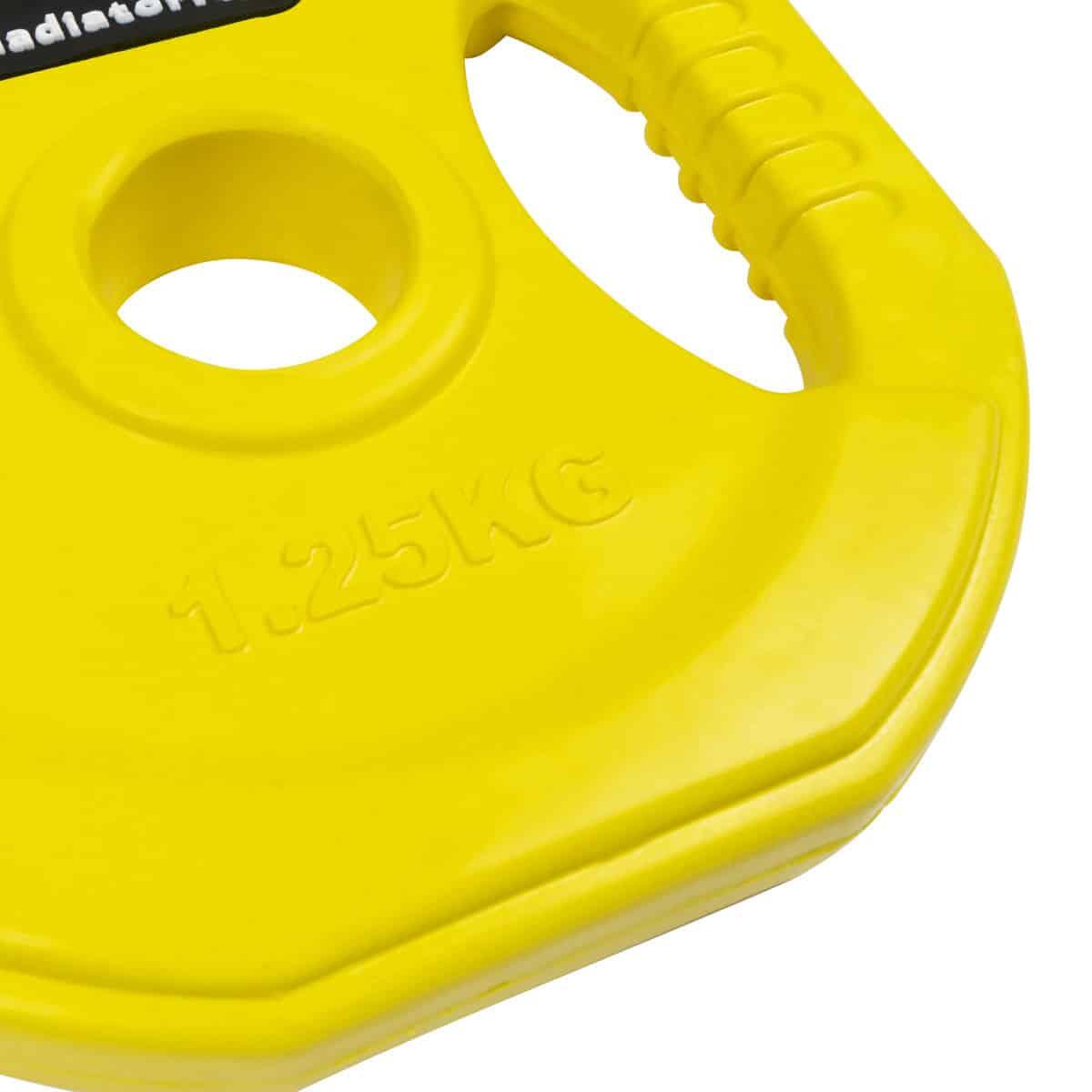 Discos de peso de borracha para bomba com pegas Ø 31mm (conjunto de 2) 3/4