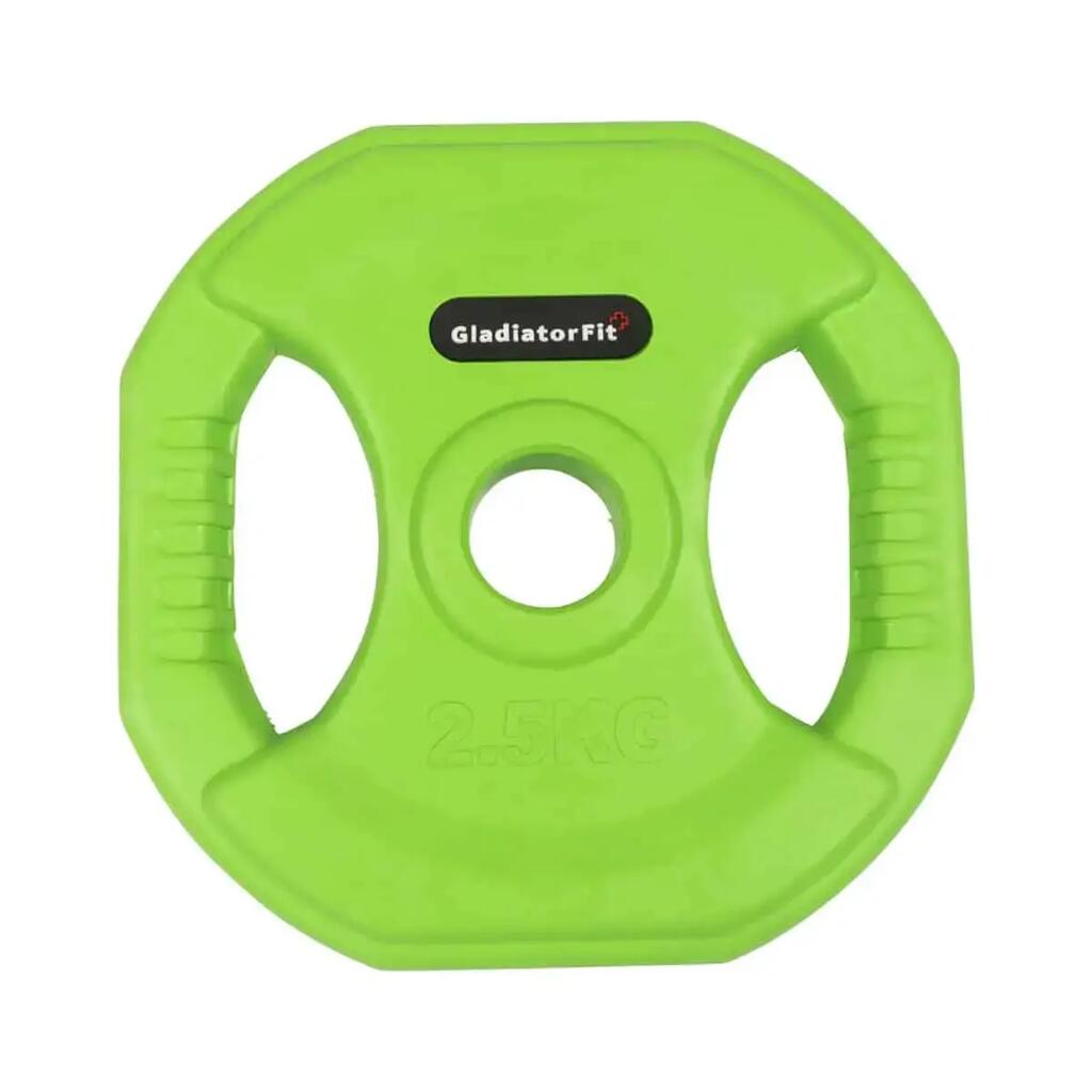 Pump rubber weight discs and Ø 31mm GladiatorFit handles (set of 2)