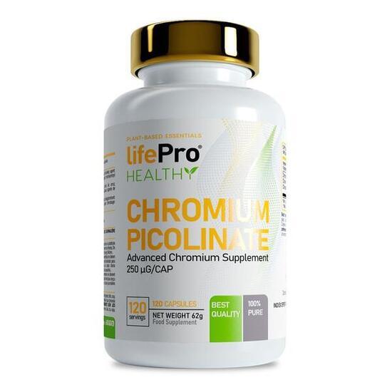 Essentials Chromium Picolinate 120caps Life Pro