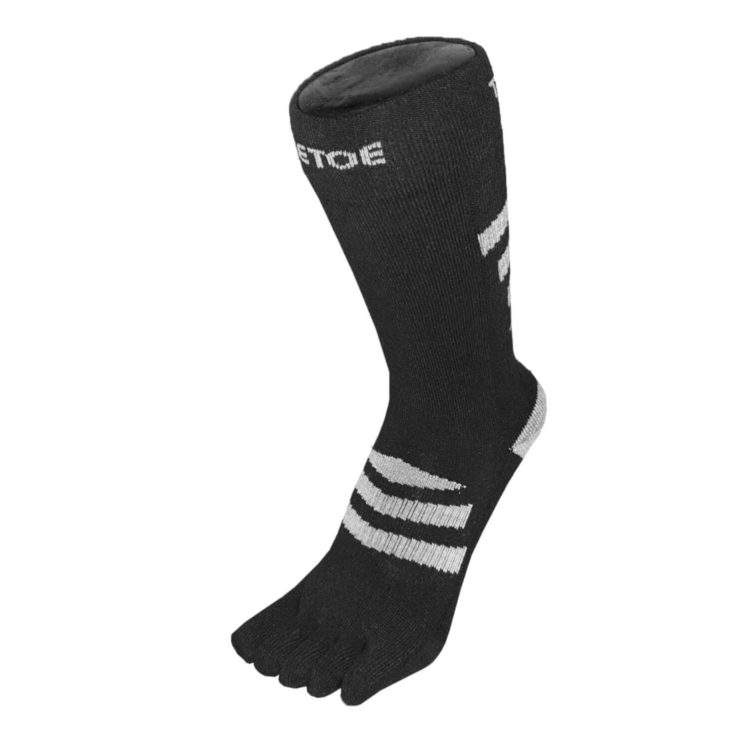 TOETOE Outdoor 3D Walking - Zwart/Grijs 1/6