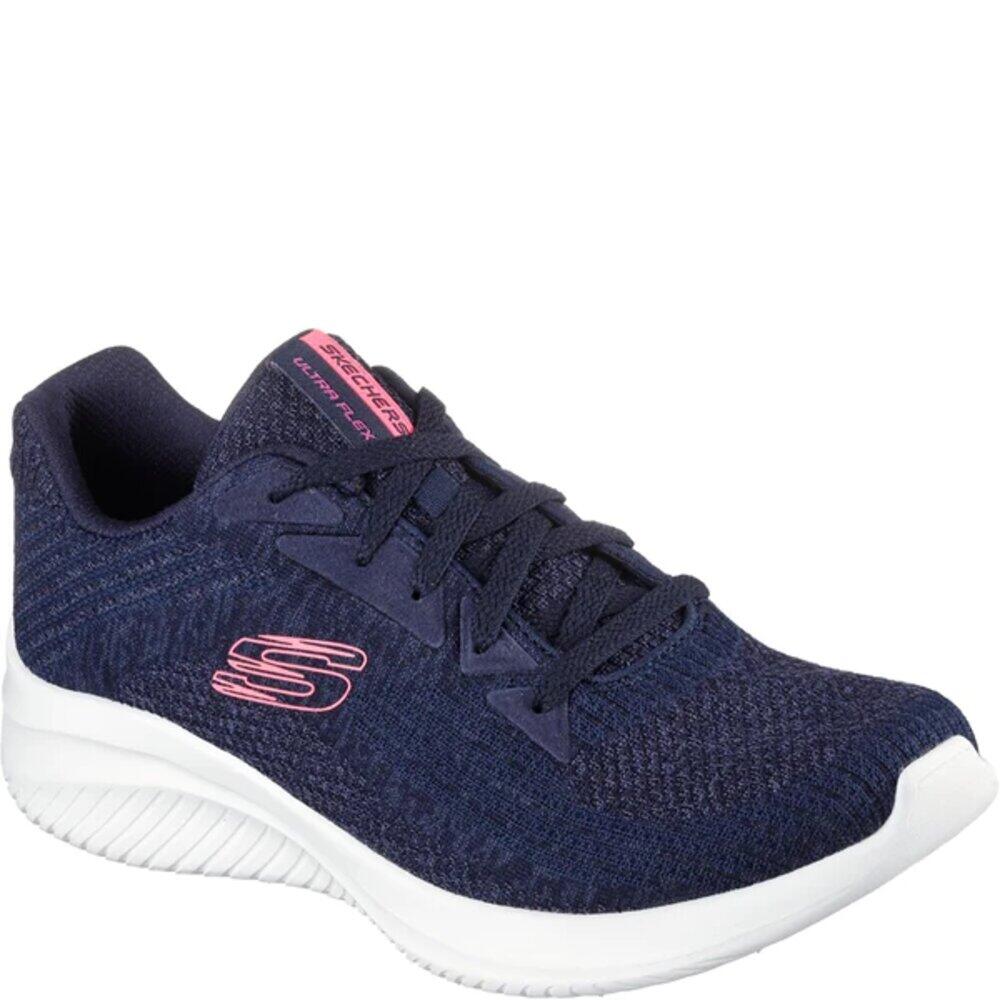 Womens/Ladies Ultra Flex 3.0 Best Time Trainers (Navy) 1/4