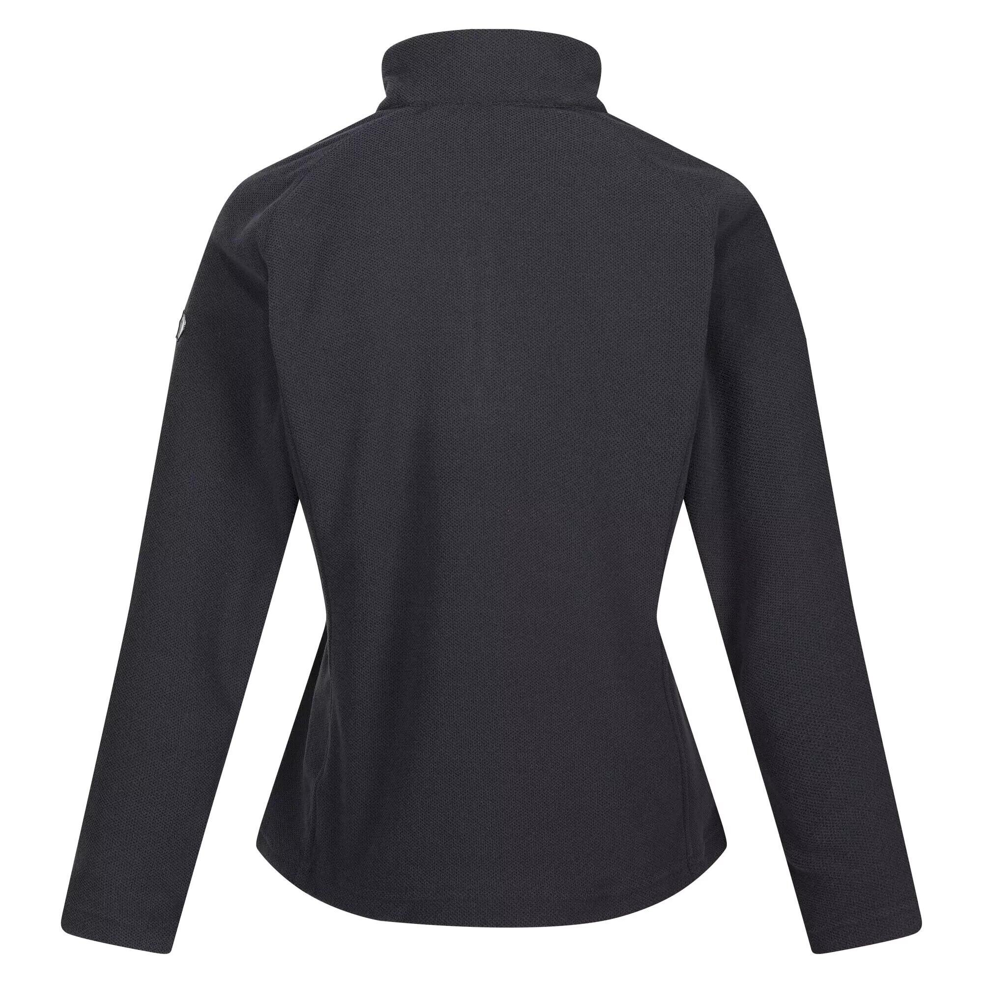 Womens/Ladies Kenger II Quarter Zip Fleece Top (Seal Grey) 2/5