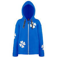 Veste A Capuche Poivre Blanc 1604 Sherpa King Blue Fille