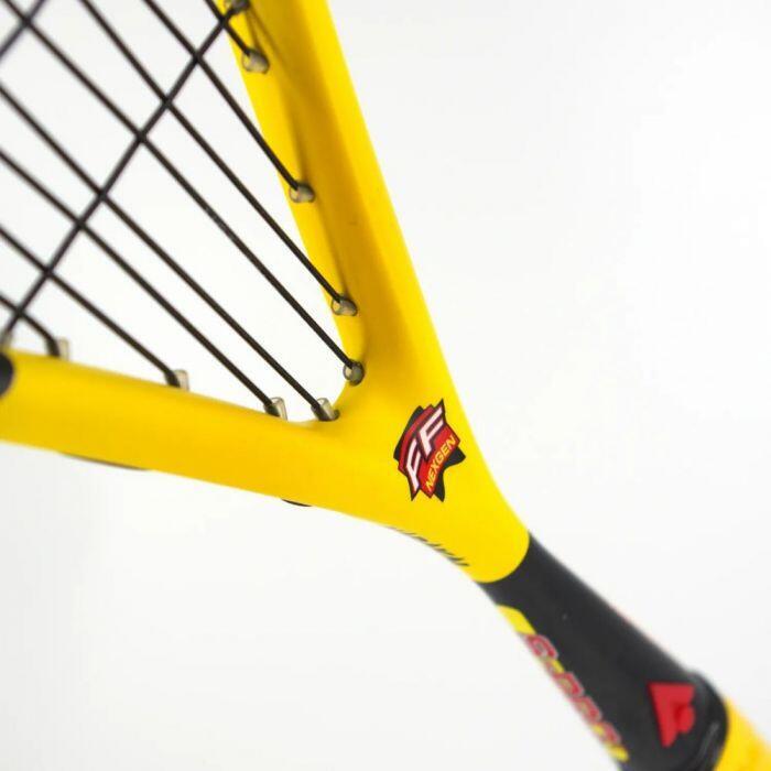 S Pro Elite 2.0 (2022) Volwassenen Squashracket - Zwart/Geel