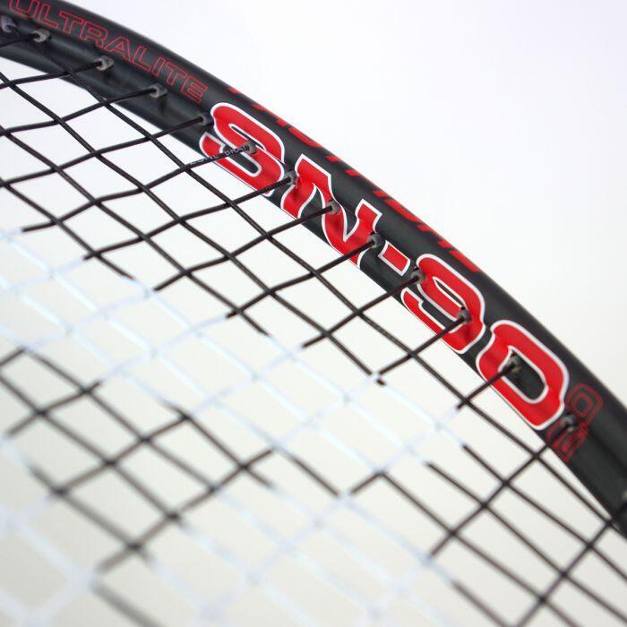 SN 90 FF 2.0 (2022) Volwassenen Squashracket - Zwart/Rood