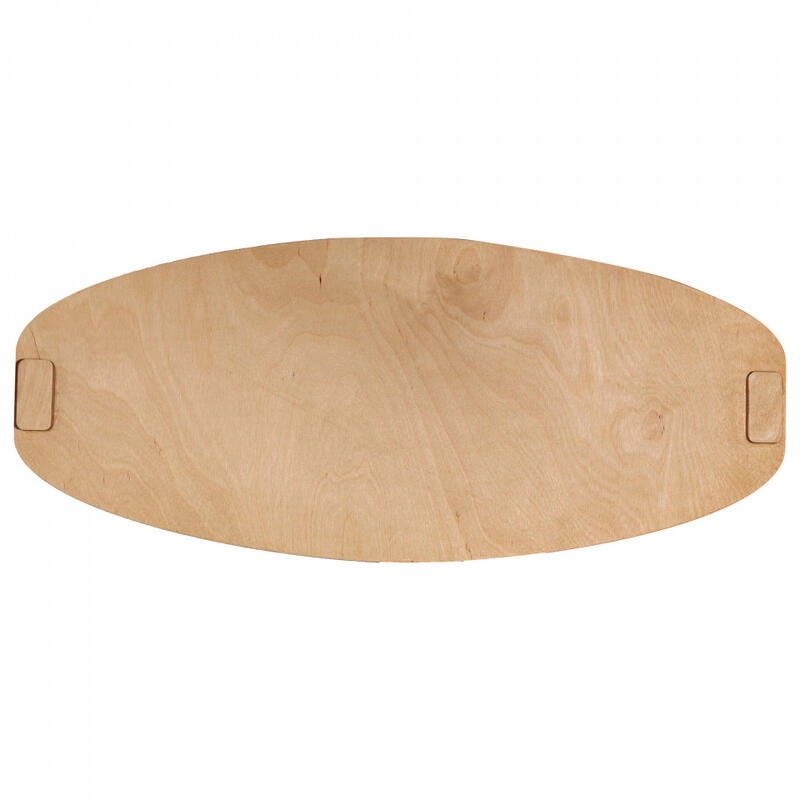 Balance board MARINE CMK, set placa de echilibru cu perna din pluta, 77x33cm