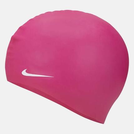 Nike Swim Solid Silicone Trainings-Badekappe Rot
