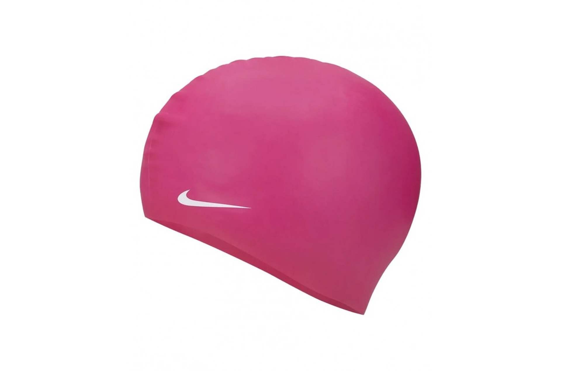 Nike Solid Siliconen Badmuts - Roze Prime 3/4