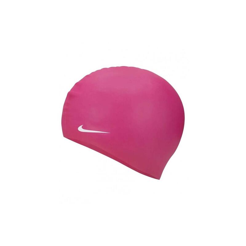 Bonnet de bain Nike Solid Silicone - Rose Prime