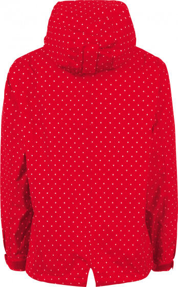 Meisjes regenjack PIA rood 2/2