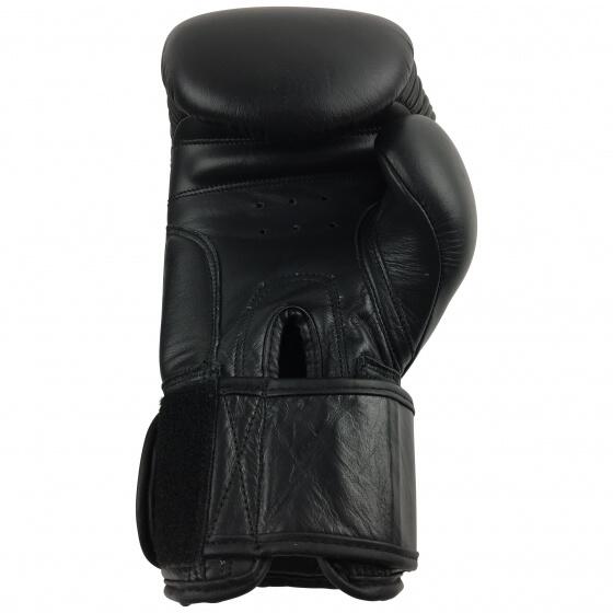 Bruce Lee Allround Boxing Glove Boxhandschuh Pro  Schwarz 10 OZ