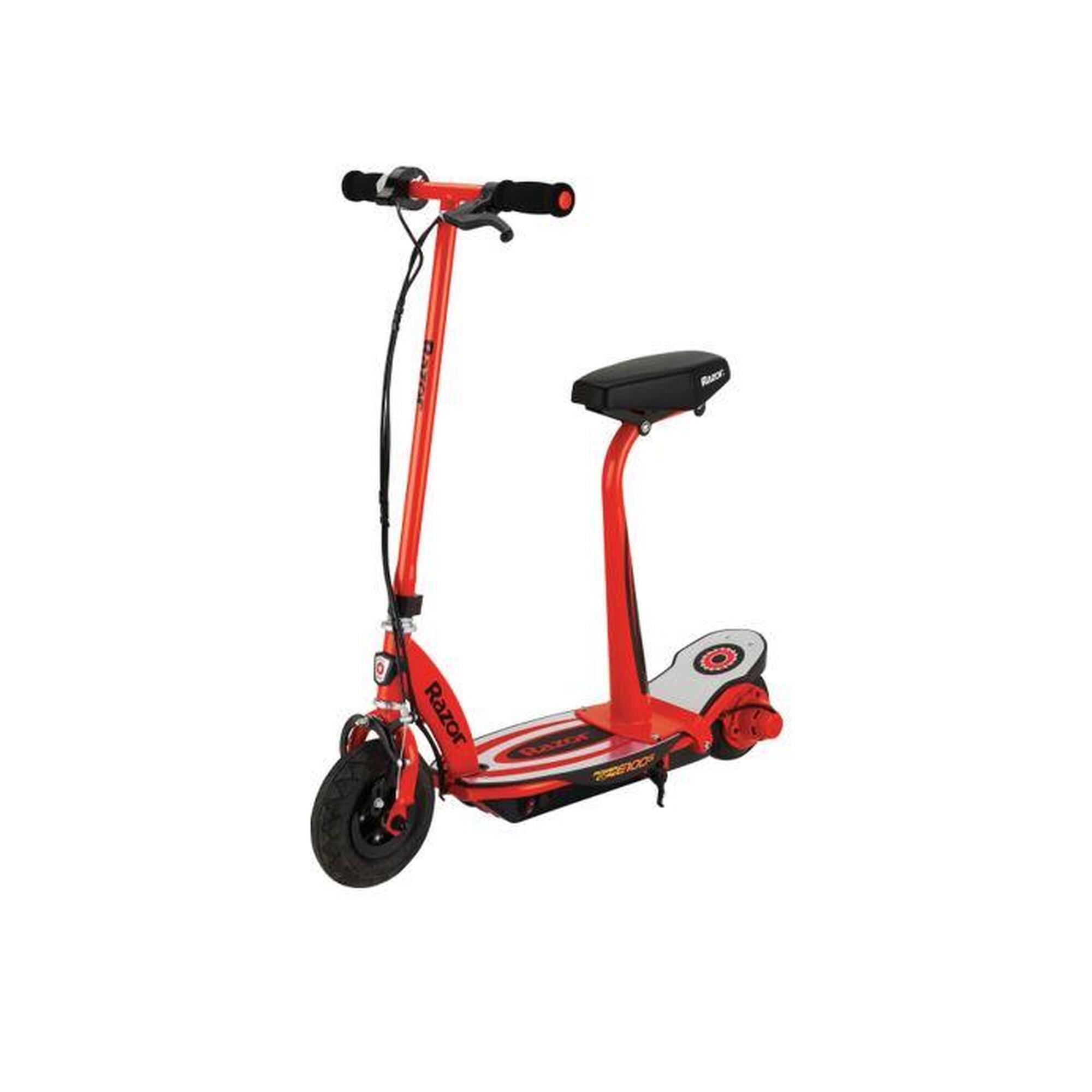 PowerCore E100s Electric Scooter - Red 1/5