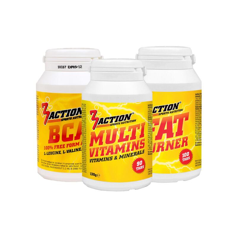 SUPPLEMENT PACK (BCAA+FATBURNER+MULTIVITAMINS)