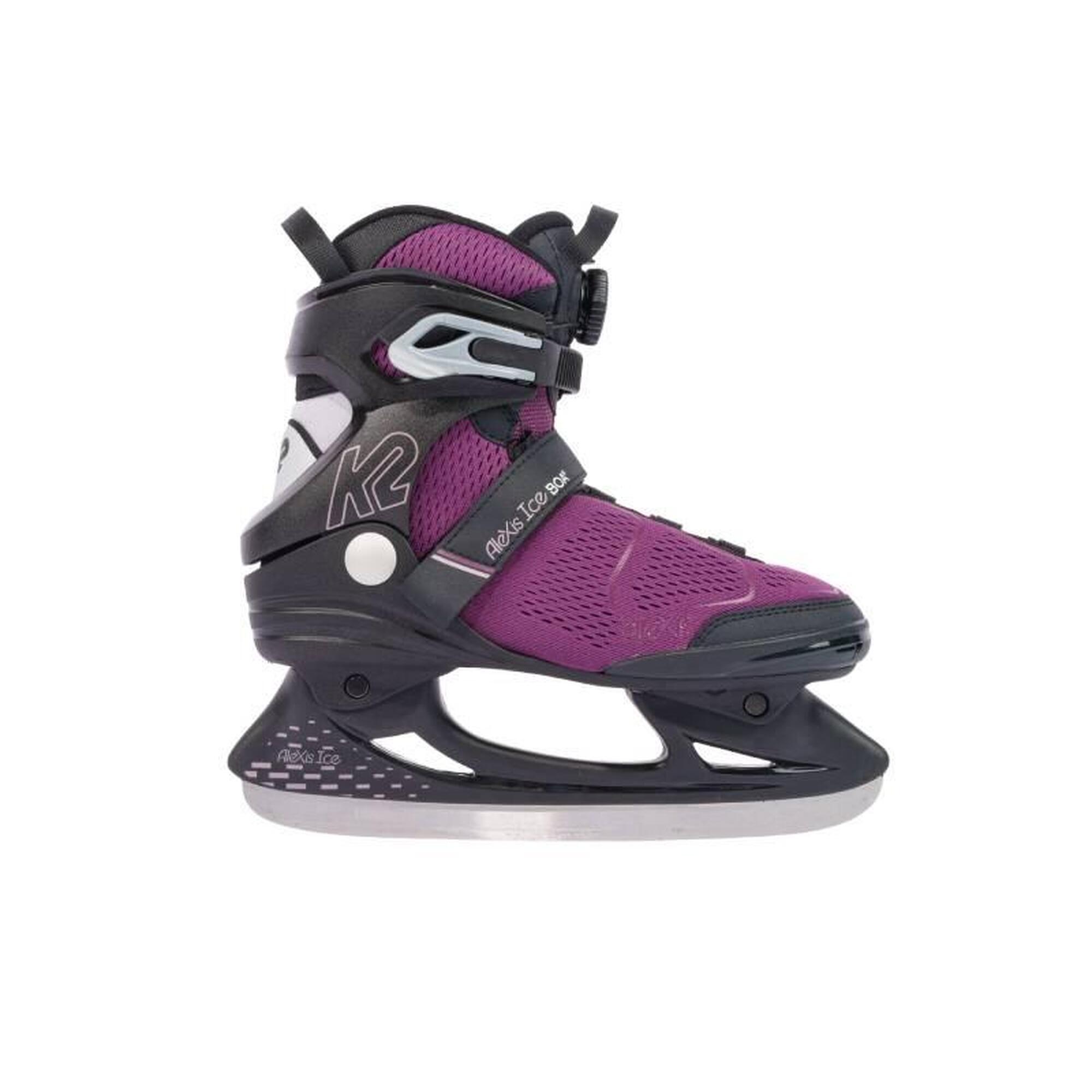 K2 - K2 Alexis Boa Femmes Patins A Glace - Noir/violet - 39 - Patins À Glace - Violet - 39 - Decathlon