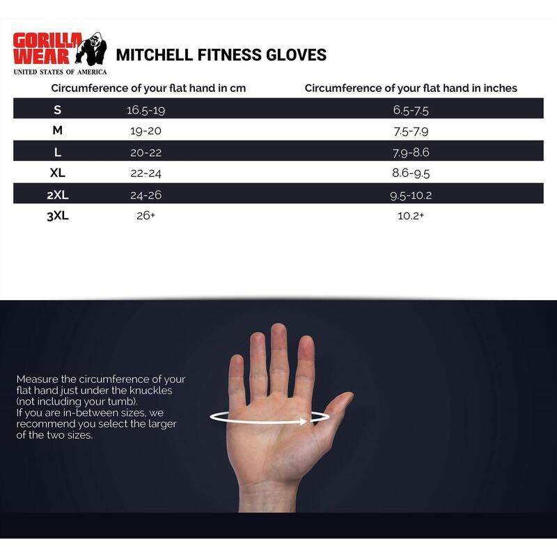 Guantes fitness Gorilla Wear - Mitchell Training