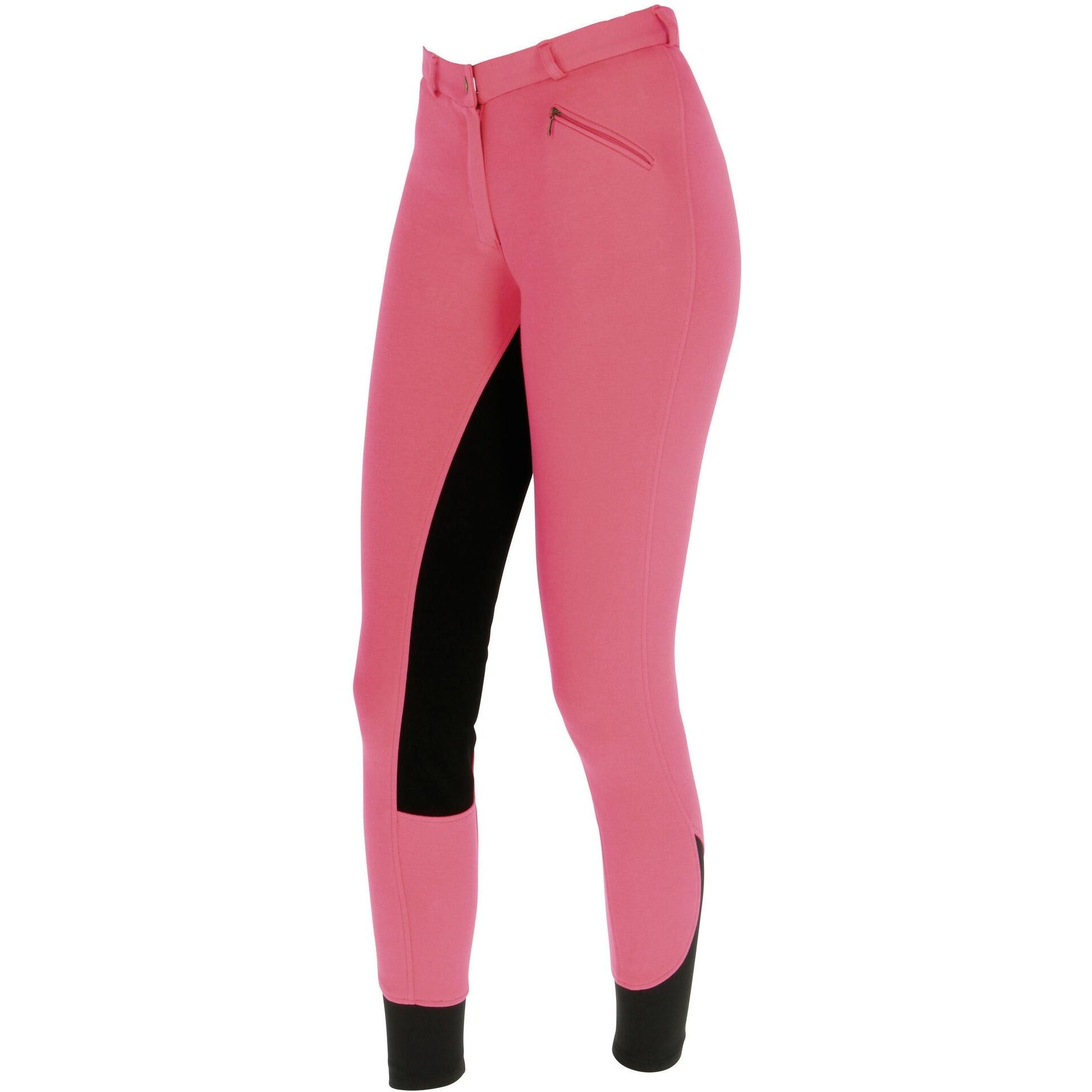 COVALLIERO Kinder Reithose Vollbesatz ECONOMIC dark rose