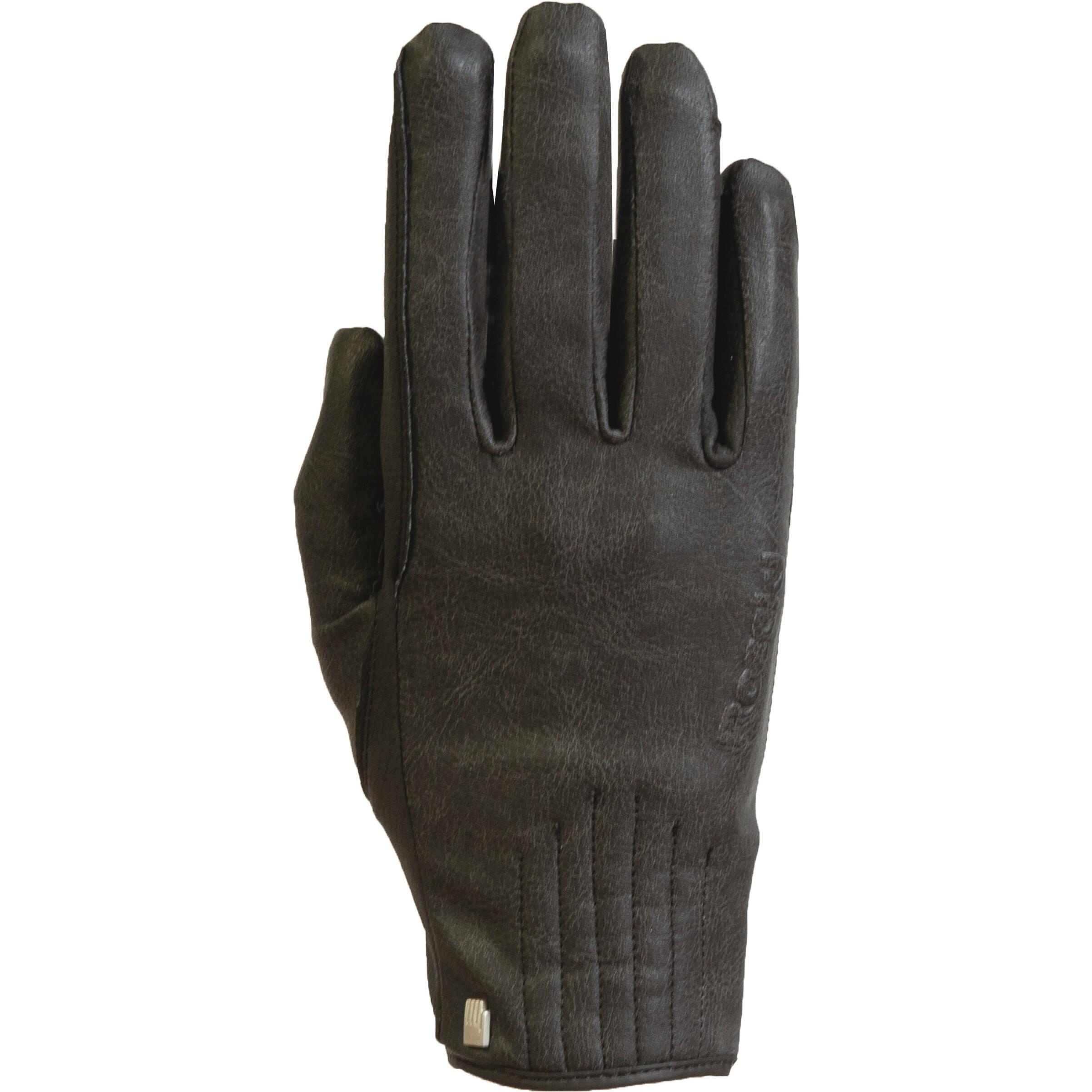 ROECKL Winter Reithandschuhe WELS schwarz/stonewashed