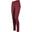 Winter Kinder Reitleggings Silikon Vollbesatz THEA merlot