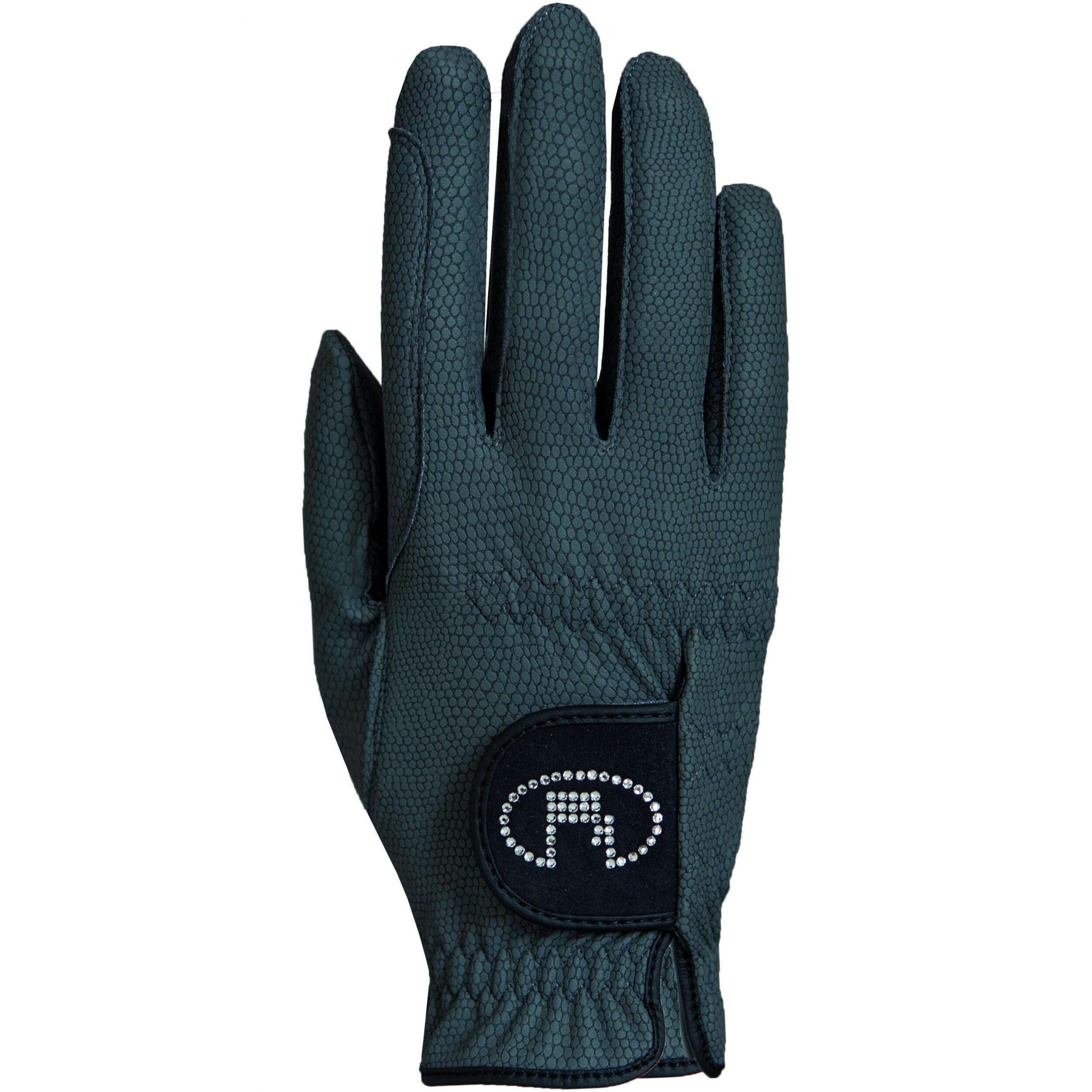 ROECKL Damen Reithandschuhe LISBOA anthrazit